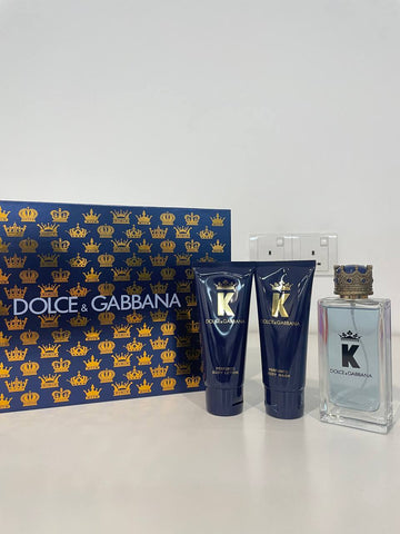 DOLCE & GABBANA 3IN1 SET (SHOWER GEL , D&G K EDT , BODY LOTION)