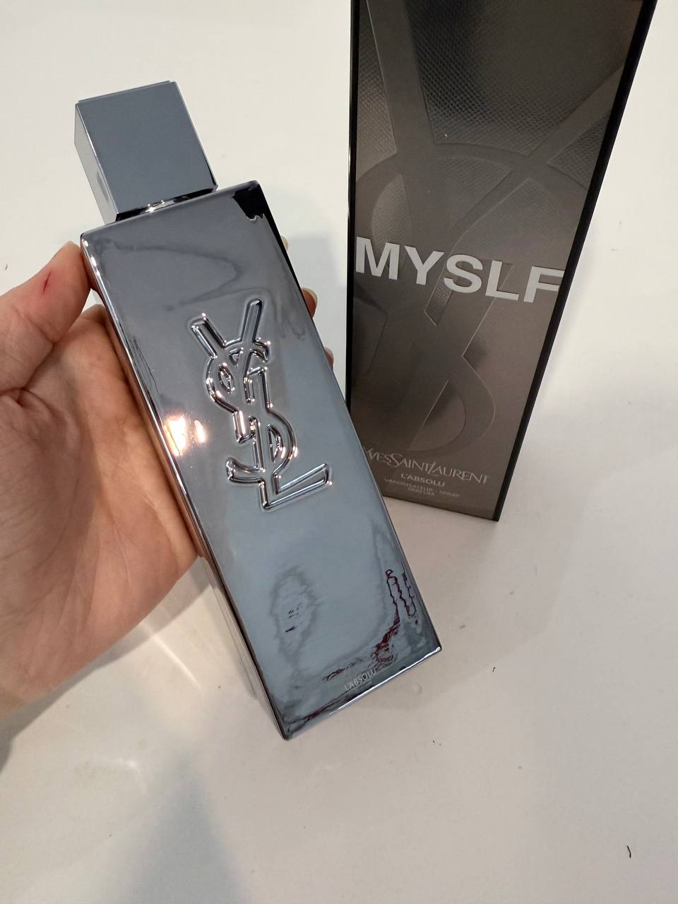 YSL MYSLF L'ABSOLU PARFUM 100ML (SILVER BOX)