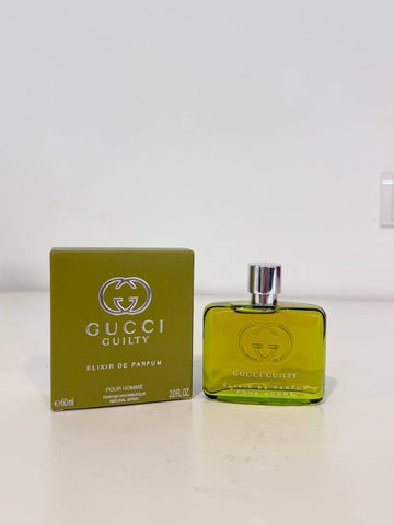 GUCCI GUILTY ELIXIR DE PARFUM MAN POUR HOMME 60ML (GREEN)