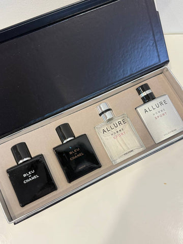 CHANEL MEN EDT SET 4IN1 (4X25ML)