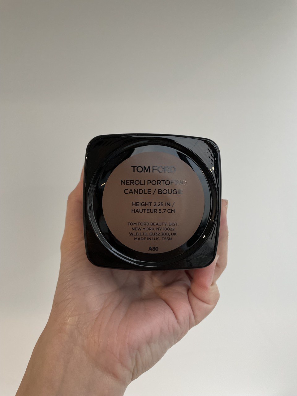 TOM FORD NEROLI PORTOFINO CANDLE